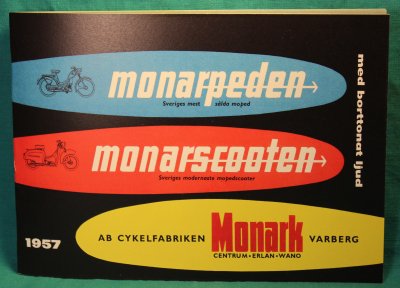 bro. MONARK mopeder 1957