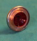 glas för kontrollampa, RÖD