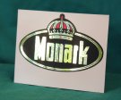 "MONARK"-oval, 70 x 33/45mm