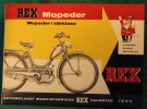 broschyr, REX mopeder 1954