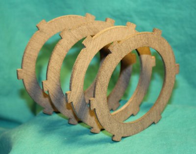 lamellsats för CZ 125/150 (6b)