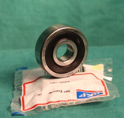 kullager 6200-2RS, 10 x 30 x 9mm