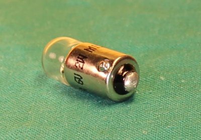 glödlampa, 6V 2W BA9S