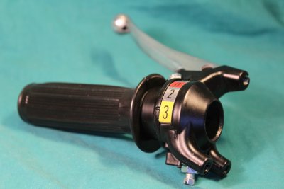 växelreglage, 3-växlat, SVART