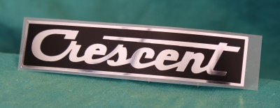 "CRESCENT"-dekal, 92 x 20mm