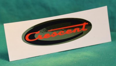 "CRESCENT"-oval, 73 x 26mm