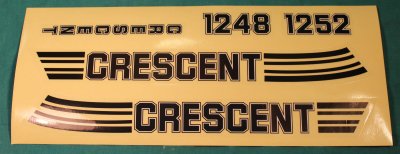 dekalsats, SVART, CRES. COMPACT