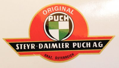 bakskärmsdek. "ORGINAL PUCH"