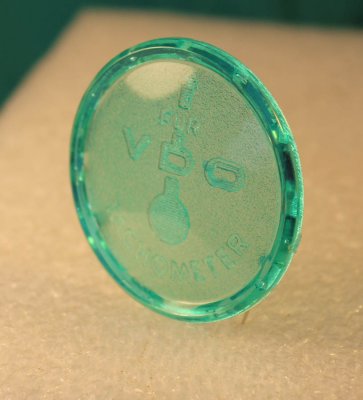 blindlock för m-uttag, RUND