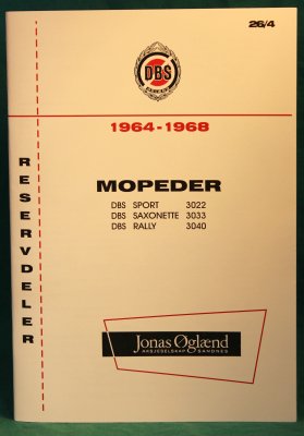 reservdelskat, DBS 3022 - 3040