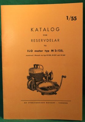 reservdelskat. ILO M2-125