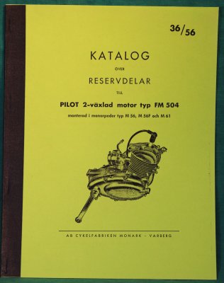 reservdelskatalog PILOT FM 504