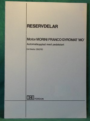 rd-kat. MORINI FRANCO MO