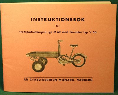 instruk-bok MONARK M62