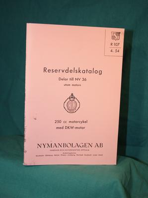 reservdelskatalog för NV36