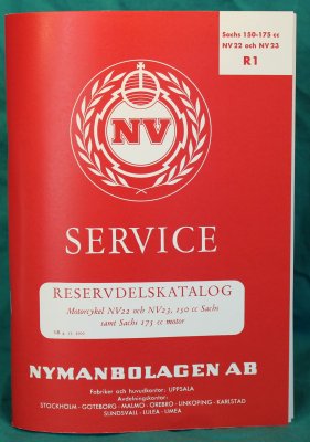 reservdelskat. NV22 & NV23