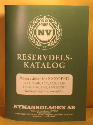 reservdelskat. NV1134 - 2011