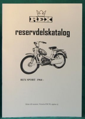 reservdelskat. REX SPORT