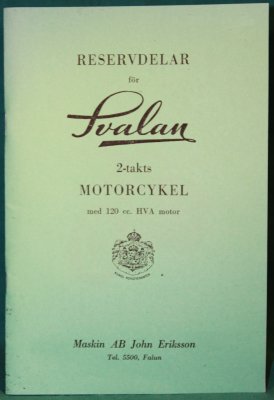 reservdelskatalog SVALAN 11 & 14