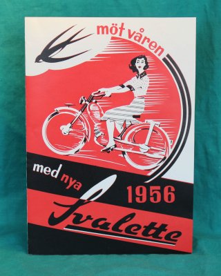 broschyr, SVALAN moped 1956