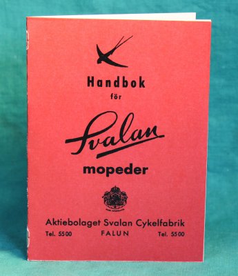 isb för SVALAN moped 1955