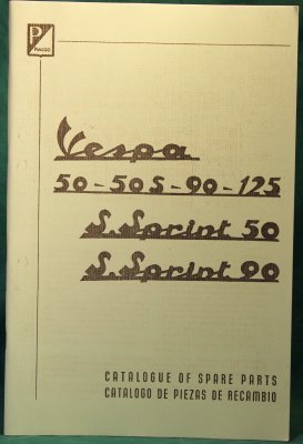 rd-kat. VESPA 50 - 125