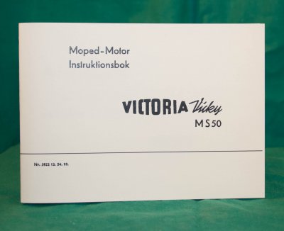 instruk-bok för VICTORIA MS50