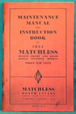 isb 1-cyl. MATCHLESS 1954