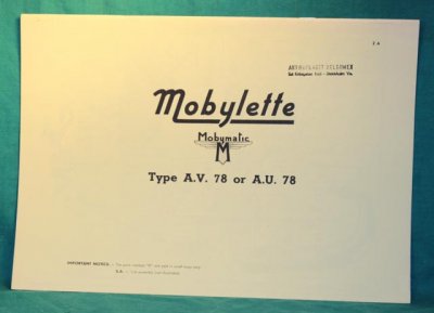 rdk MOBYLETTE AV78/AU78
